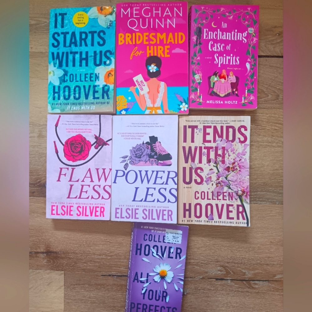 Romance Books~ Elsie Silver, Colleen Hoover & More